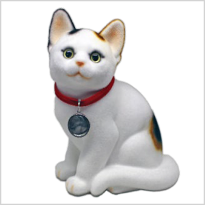 ネコちゃん貯金箱【ミケネコ】