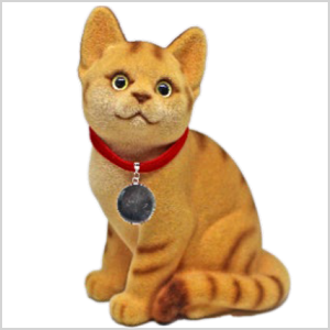 ネコちゃん貯金箱【茶トラB】