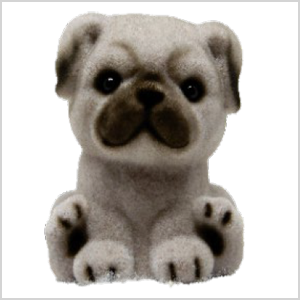 ミニアニマル貯金箱【パグ】