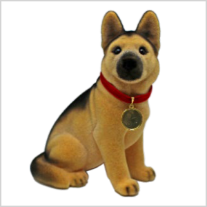 ワンちゃん貯金箱【シェパード】